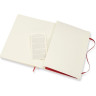 Блокнот MOLESKINE Classic Soft Pocket, пунктир, красный QP614F2