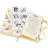 Еженедельник MOLESKINE Alice in Wonderland Pocket LE, жёлтый DAL12WN2Y20